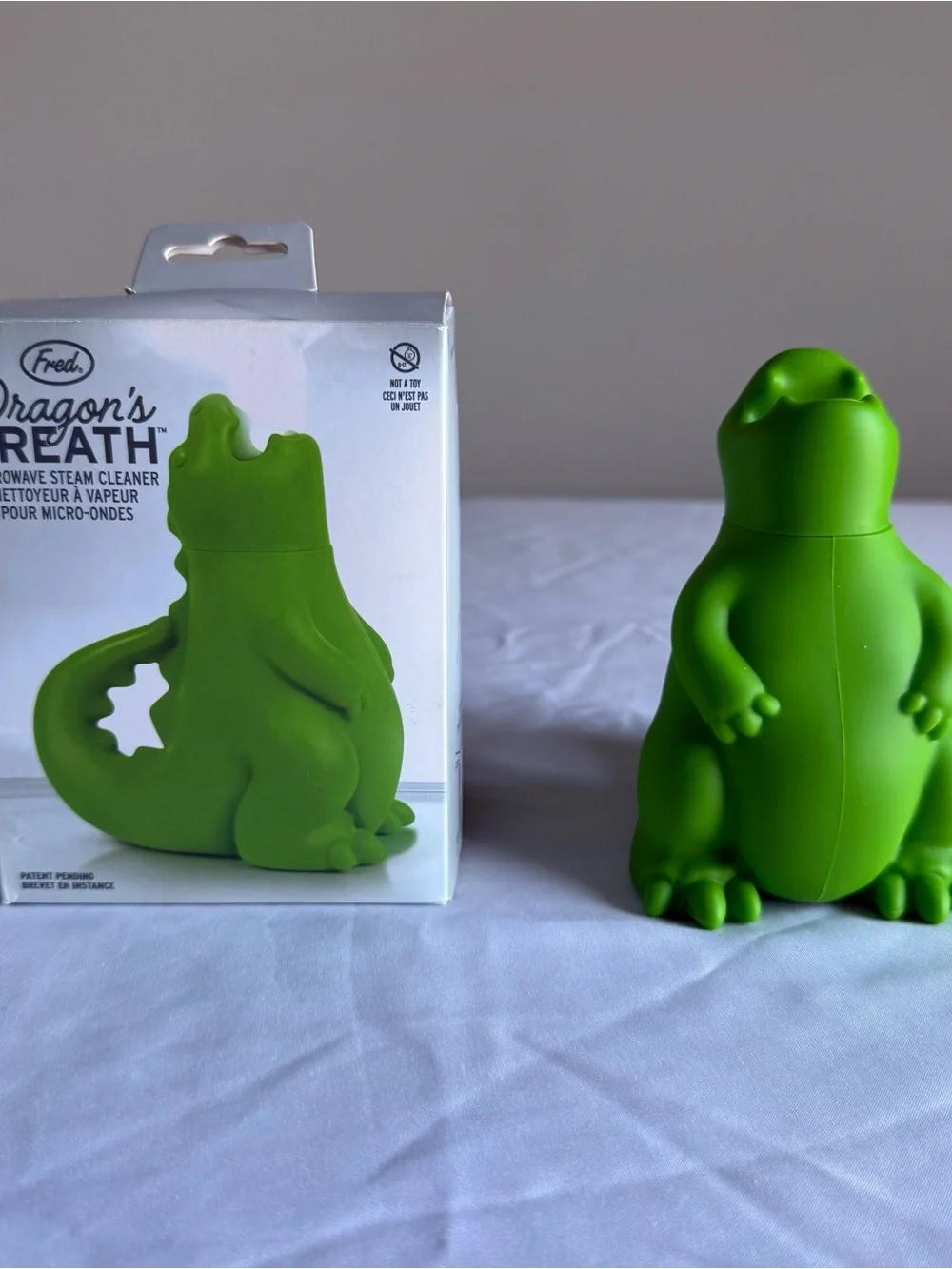 Fred Dragon's Breath Microwave Steam Cleaner - Green